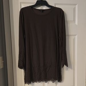 Hannah Chocolate Brown Top